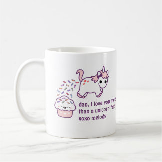 Rosa Unicorn kacken Kaffeetasse
