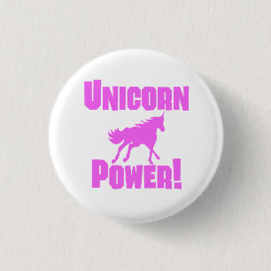 Rosa Unicorn-Power Button