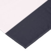 Rosa Uniformstreifen Tischdecke (Schrägansicht)