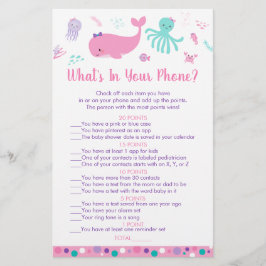 Rosa unter dem Meer Was in deinem Handyspiel ist