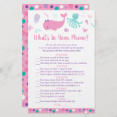 Rosa unter dem Meer Was in deinem Handyspiel ist (Vorne/Hinten)