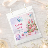 Rosa unter der Kinderdusche der Meerjungfrau Geschenktütchen (Ausgeschnitten)