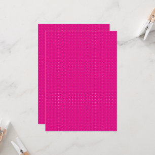 rosa Untergrund mit weißen Polka-Punkten Einladung