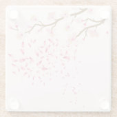 Rosa Untersetzer (Rückseite)