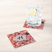 Rosa Untersetzer (Vor Ort)