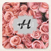 Rosa Untersetzer (Vorderseite)