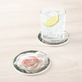 Rosa Untersetzer (Seite)