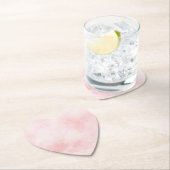 Rosa Untersetzer (Vor Ort)