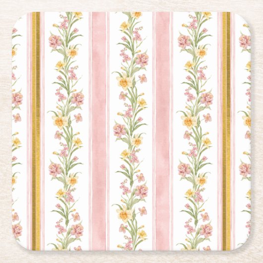 Rosa Untersetzer (Vorderseite)