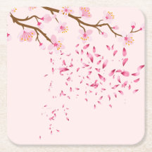 Rosa Untersetzer Set