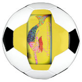 Rosa Unterwassermosaike Fußball (Gedreht)