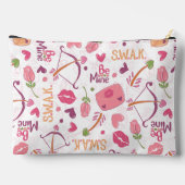 Rosa Valentine Niedlich Zubehörtasche (Rückseite)