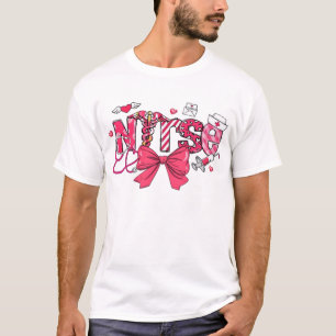 Rosa Valentins-Schwester, Valentins Coquette-Schle T-Shirt