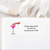 Rosa Valentinstag Cocktail Party Einladung (Insitu)