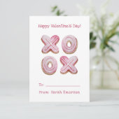 Rosa Valentinstag-Klassenzimmer (Stehend Vorderseite)