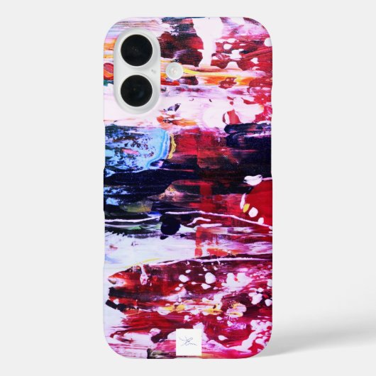 Rosa Varianz Case-Mate iPhone Hülle (Rückseite)
