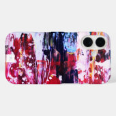 Rosa Varianz Case-Mate iPhone Hülle (Rückseite (Horizontal))