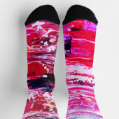 Rosa Varianz Socken (Oben)