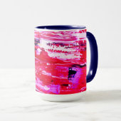 Rosa Varianz Tasse (VorderseiteRechts)