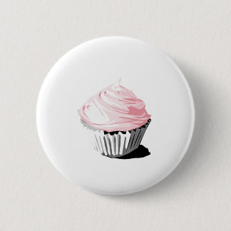 Rosa vektorkuchen-Schablonenprodukte Button