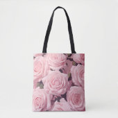 Rosa Velvet Rose Gartenlaube Tasche (Vorderseite)