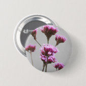 Rosa Verbene-Knopf Button (Vorne & Hinten)