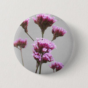 Rosa Verbene-Knopf Button