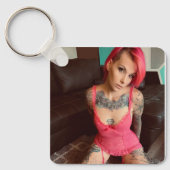 Rosa Verführung/MVR-Schlüsselanhänger Schlüsselanhänger (Vorderseite)