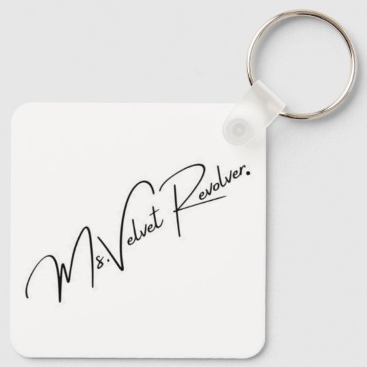 Rosa Verführung/MVR-Schlüsselanhänger Schlüsselanhänger (Rückseite)