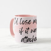 Rosa verliert meine Tasse (Vorderseite Links)