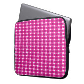 rosa Verriegelung Laptopschutzhülle (Vorderseite Links)