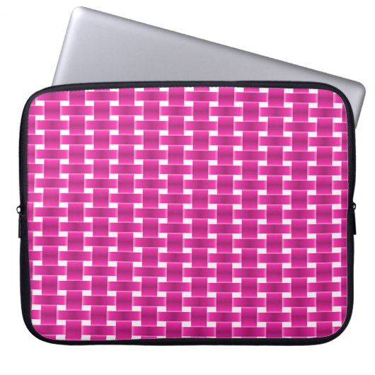 rosa Verriegelung Laptopschutzhülle (Vorderseite)