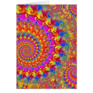 Rosa verrücktes Fraktal