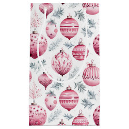 Rosa Verzierungen Kleine Geschenktüte