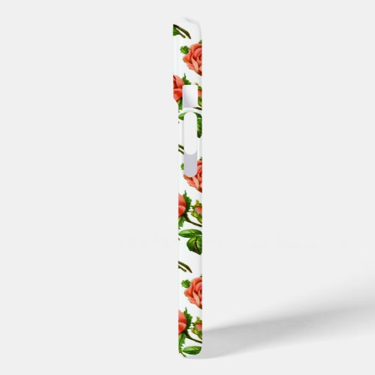 Rosa Viktorianische Rose Case-Mate iPhone Hülle (Rückseite / Links)