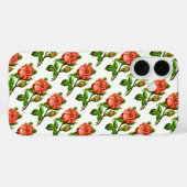 Rosa Viktorianische Rose Case-Mate iPhone Hülle (Rückseite (Horizontal))