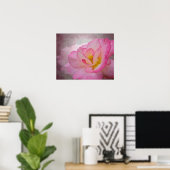 Rosa Viktorianische Rose Poster (Heimbüro)