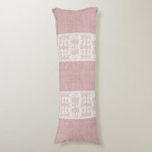 rosa, Vintag, Spitzen, Einbruch, Grunge, viktorian Seitenschläferkissen (Vorderseite Vertikal)