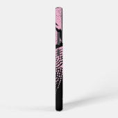 Rosa Vintage-Basketballtrikotnummer individuell an Samsung Galaxy Hülle (Rechte Seite)