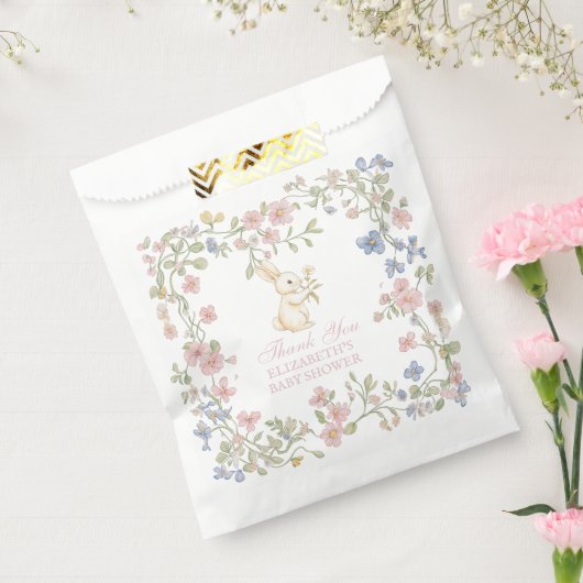 Rosa Vintage Blütendusche Geschenktütchen (Versiegelt)