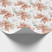 Rosa Vintage-Bogen-Geschenkpapier | Geschenkverpac Geschenkpapier (Ecke)