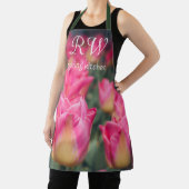 Rosa Vintage Federtulpen Schürze (InSitu)