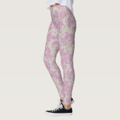 Rosa Vintage florale Leggings (Links)