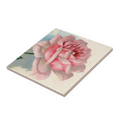 Rosa Vintage Keramik Tile Fliese (Seite)