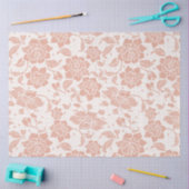 Rosa Vintage Peelingdecoupage Seidenpapier (Basteln)