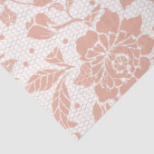 Rosa Vintage Peelingdecoupage Seidenpapier (Ausschnitt)