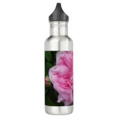 Rosa Vintage Rose Blume Edelstahlflasche (Links)