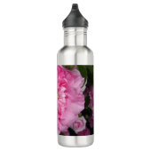 Rosa Vintage Rose Blume Edelstahlflasche (Rechts)