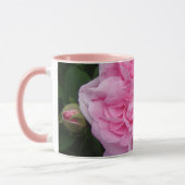 Rosa Vintage Rose Blume Tasse (Links)