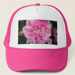 Rosa Vintage Rose Blume Truckerkappe
